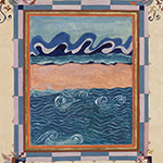 Le cycle de la créations - La voûte et le firmament, 22 cm x 30 cm, 1985