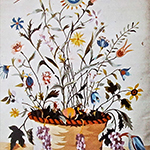 La corbeille de fleurs, 90 cm x 160 cm, 1965